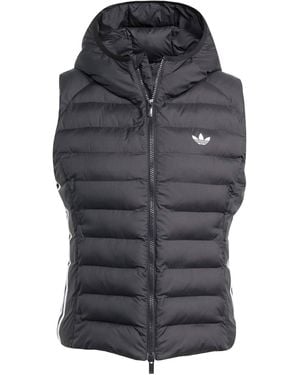 adidas Originals Steppweste mit 3-Streifen - Grau