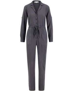 Bella Dahl Overall ROLLED TEP SLV JUMPSUIT - Grau