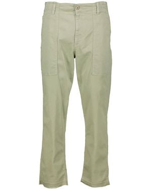 Herrlicher Hose FATIQUE SLIM aus Stretchtwill Boyfriend Fit - Grün