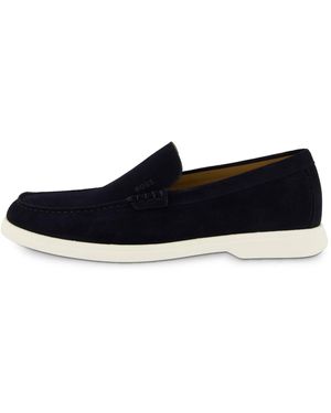 BOSS Slipper aus Veloursleder SIENNE_LOAF - Schwarz