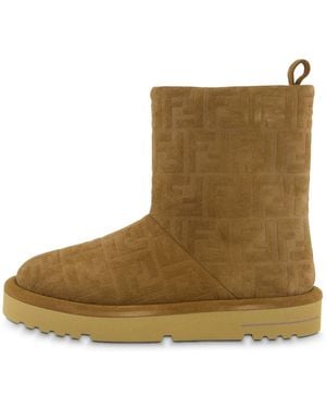 Fendi Schneestiefel SKICOOT CROS.FF FUOCO+MONTON - Braun