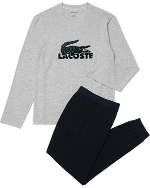 Lacoste Pyjama - Blau