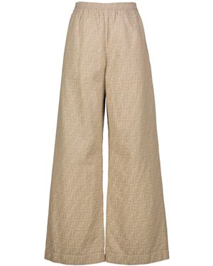 Fendi Hose FF-CHAMBRAY - Natur
