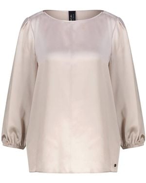Marc Cain Bluse aus Seide - Natur
