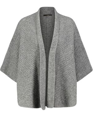 Windsor. Strickjacke aus Kaschmir und Seide - Grau