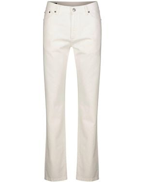 ZEGNA Jeans aus Baumwolle ROCCIA PURE COTTON PANTS - Weiß