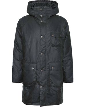 Barbour Parka WINTER WAXED - Grau