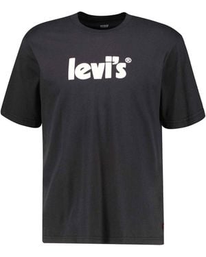 Levi's T-Shirt Relaxed Fit - Schwarz