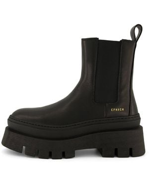 COPENHAGEN Chelsea Boots 686 VITELLO - Schwarz
