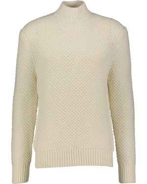 BOSS Strickpullover aus Wolle C-HELETTO - Natur