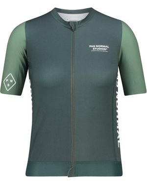 Pas Normal Studios Radtrikot SOLITUDE MIDSUMMER - Grün