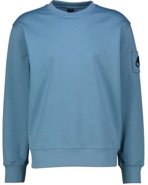 Moose Knuckles Sweatshirt HARTSFIELD CREW - Blau