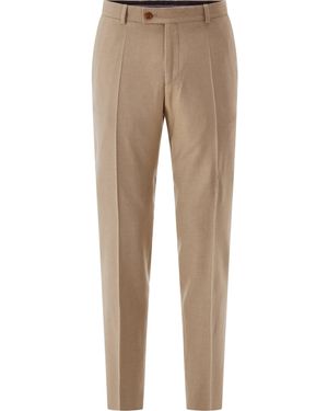 Savile Row by CG – CLUB of GENTS Hose CG Cruz - Natur