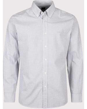 BOSS Regular Fit Rickert M Shirt - Blue