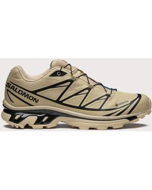 Salomon Xt-6 Gtx Trainers - Natural