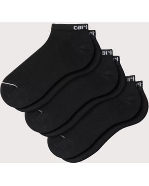 Carhartt Script Trainer Socks - Black