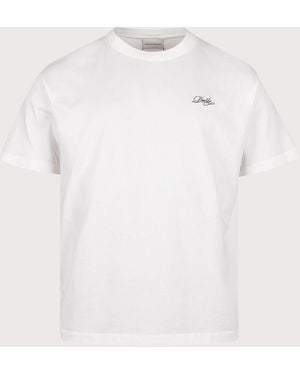 Drole de Monsieur Relaxed Fit Drôle Belissima T-Shirt - White