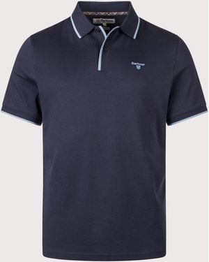 Barbour Callock Tailored Polo Shirt - Blue