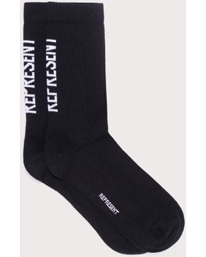 Represent Logo Socks - Blue