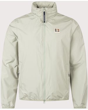Aquascutum Rlg Badge Windbreaker - Natural