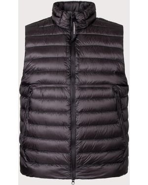 C.P. Company Dd-Shell Down Lens Gilet - Black
