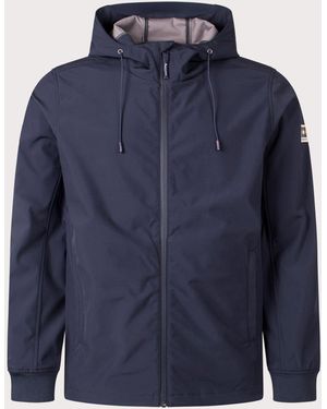 Aquascutum Shell Hybrid Hooded Jacket - Blue