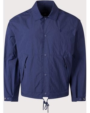 Polo Ralph Lauren The Hayford Coach'S Windbreaker Jacket - Blue