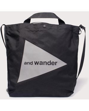 and wander Recycle Ox Tote Bag - Black