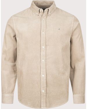 Carhartt Regular Fit Madison Cord Shirt - Natural