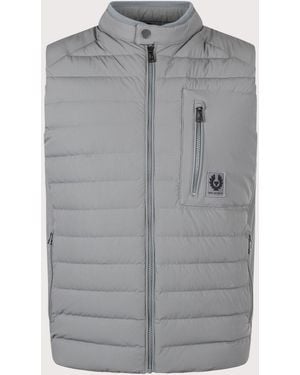 Belstaff Regular Fit Chassis Gilet - Grey