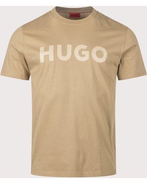 HUGO Dulivio T-Shirt - Natural