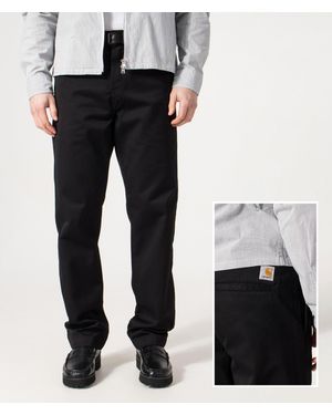 Carhartt Relaxed Fit Tapered Master Trousers - Black