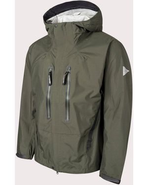 and wander 2.5l Hiker Rain Jacket - Green