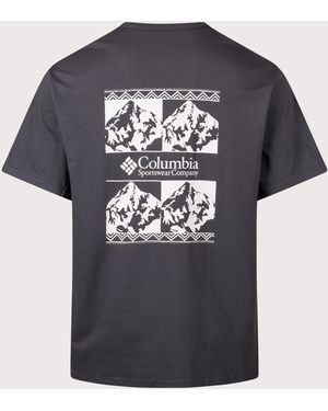 Columbia Relaxed Fit Csc Heavyweight Iconic T-Shirt - Blue