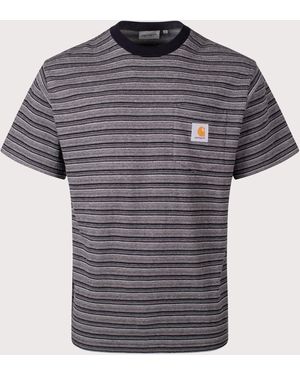 Carhartt Relaxed Fit Gellar Pocket T-Shirt - Blue