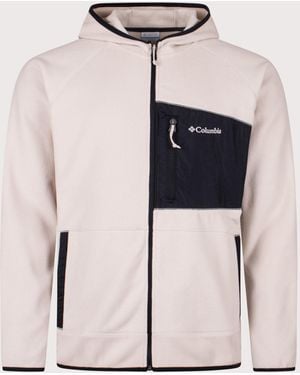 Columbia Fast Trek Overlay Full Zip Hoodie - Pink