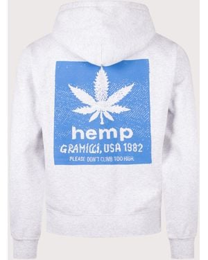 Gramicci Hemp Zip Through Hoodie - Blue