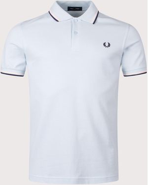 Fred Perry Twin Tipped Polo Shirt - White
