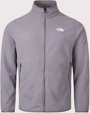 The North Face Glacier Zip Through Fleece - Purple