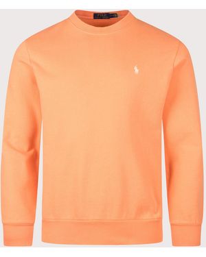 Polo Ralph Lauren Regular Fit Loopback Terry Sweatshirt - Orange