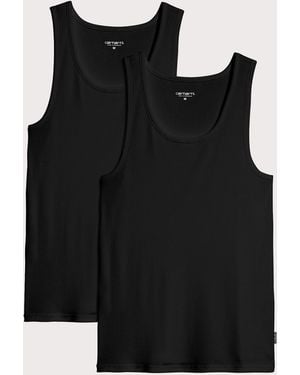 Carhartt Regular Fit 2 Pack Vest - Black