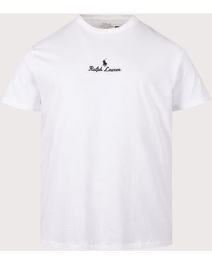 Polo Ralph Lauren Classic Fit Logo Jersey T-Shirt - White