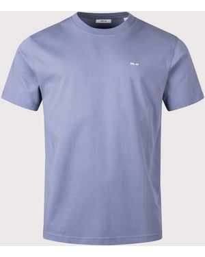 NN07 Adam Emb T-Shirt - Blue