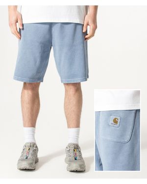 Carhartt Balloon Fit Nelson Sweat Shorts - Blue