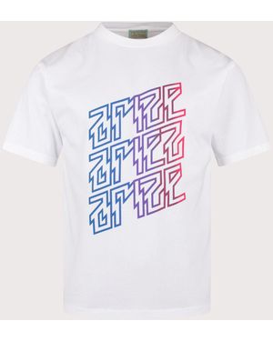 Aries Faded Ariez Arize T-Shirt - White