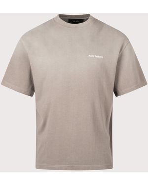Axel Arigato Relaxed Fit Gradient T-Shirt - Natural