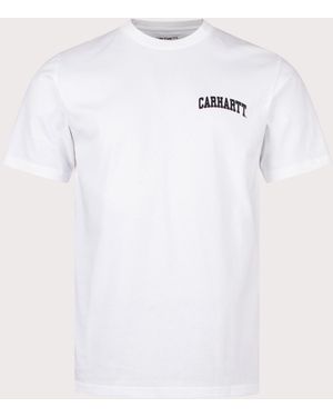 Carhartt University Script T-Shirt - White