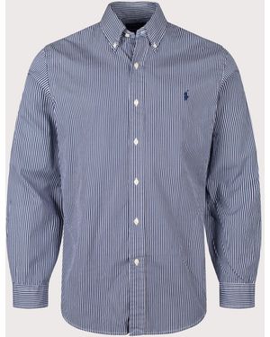 Polo Ralph Lauren Custom Fit Poplin Shirt - Blue