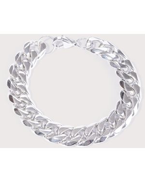Mysterious Jeweller Stainless Steel Cuban Bracelet - Metallic