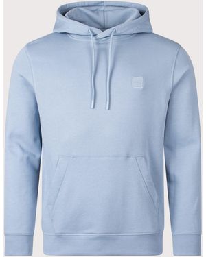 BOSS Regular Fit Wetalk Hoodie - Blue